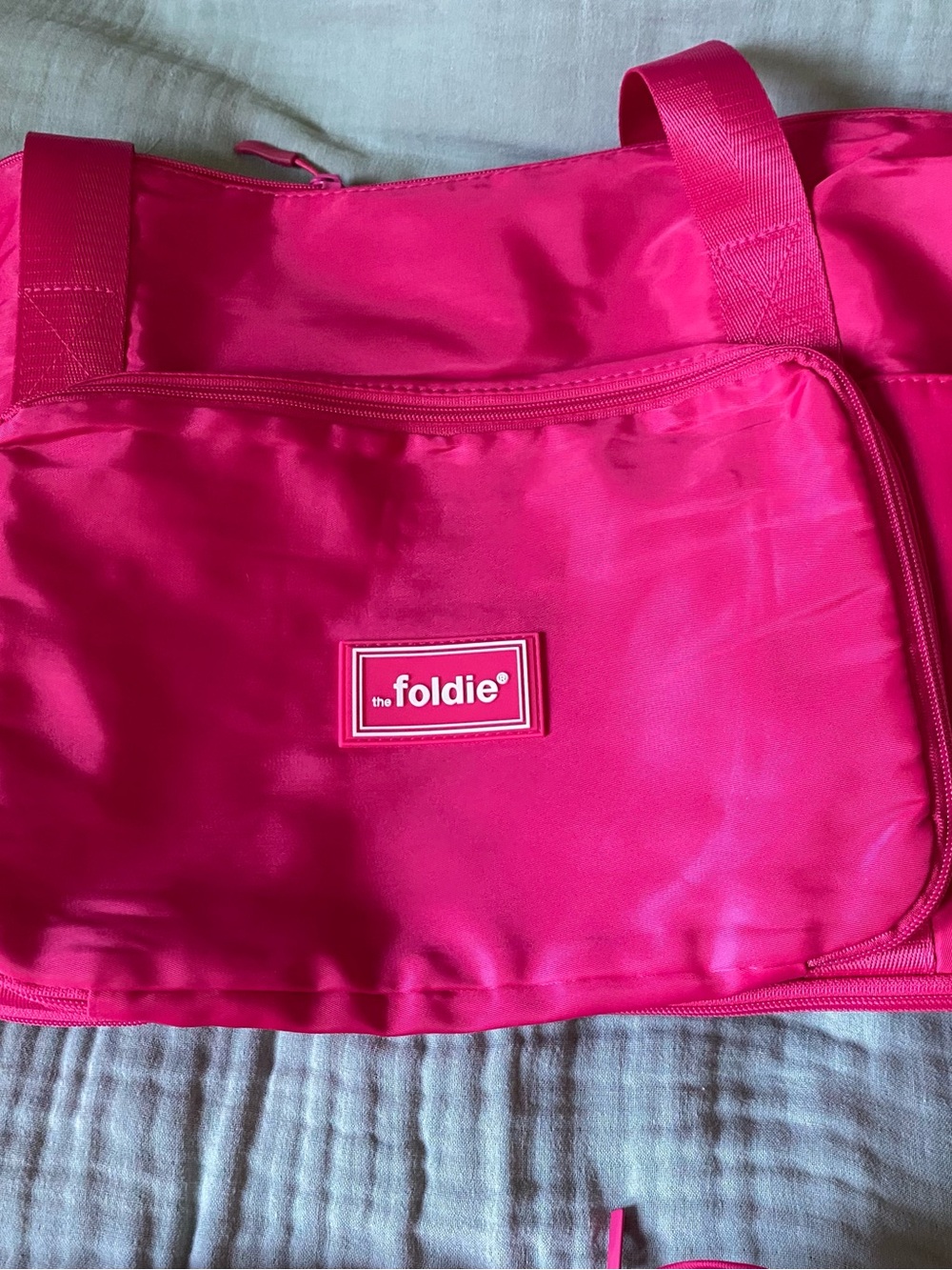 foldie Travel Bundle - Pink Travel Bag - Picture 3 of 5